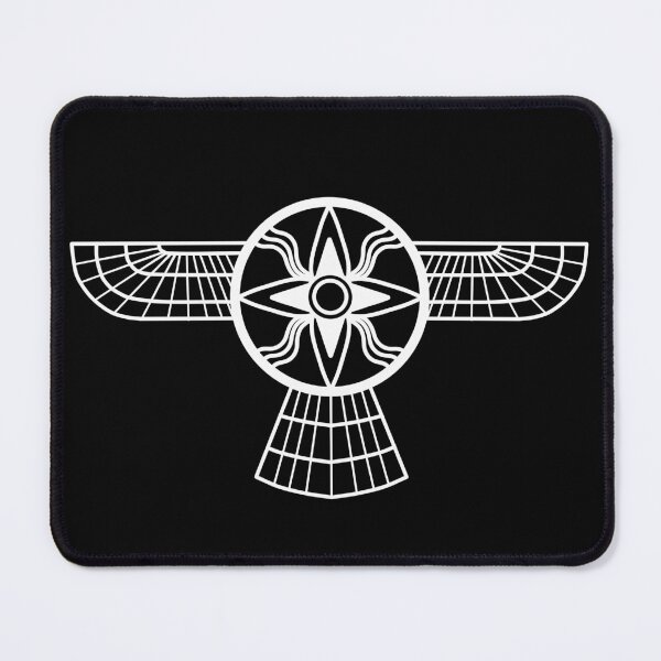 Item preview, Solar Disk of Ashur (White) designed and sold by GutsnGoreART.