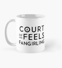 Ein Gericht von Gefühlen und Fangirling - ACOWAR - ACOMAF Tasse (Standard)