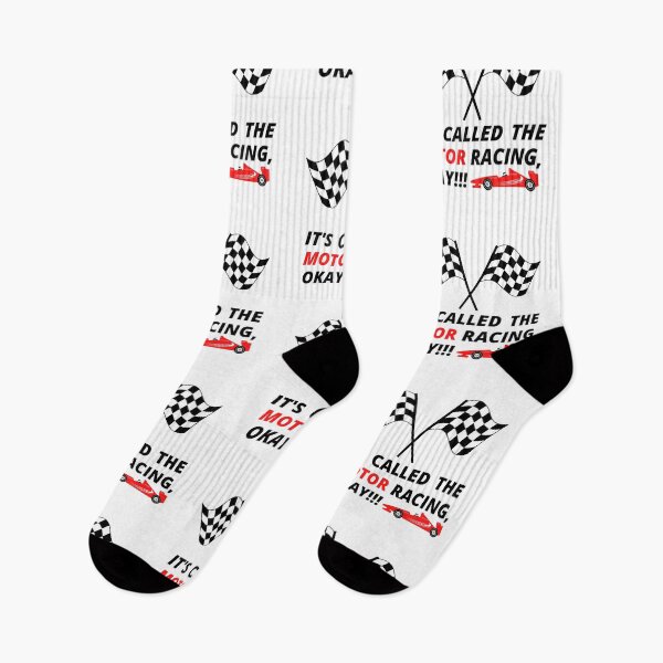 Item preview, IT'S CALLED THE MOTOR RACING, OKAY! designed and sold by InsaneCorner.