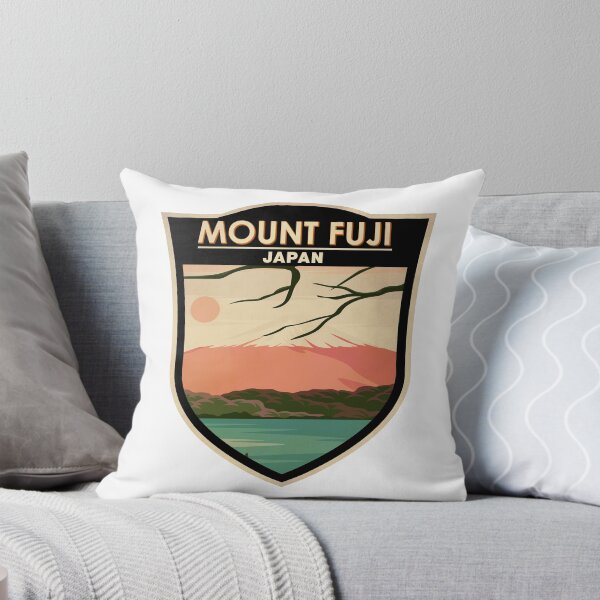 Item preview, Mount Fuji Japan Badge designed and sold by KrisSidDesigns.