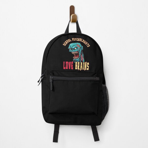 Item preview, School Psychologists Love Brains Scary Spooky Zombie Halloween Teacher Counselor designed and sold by Countrysmart.