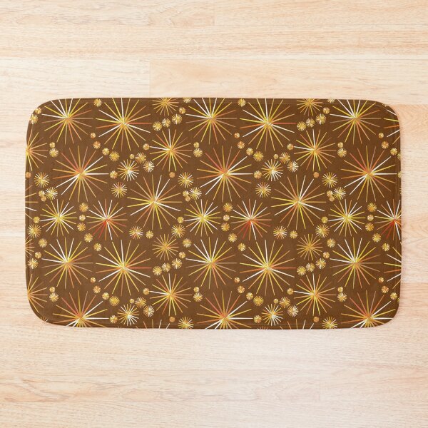 Item preview, Mid Century Sputnik pattern, Chocolate Brown designed and sold by Marymarice.