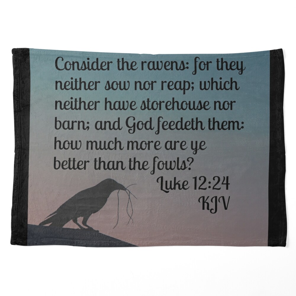 Luke 12:24 Consider The Ravens T-Shirt