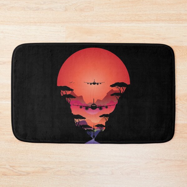 Item preview, JET RED SUN - Sunset silhouette art designed and sold by dennaibz.