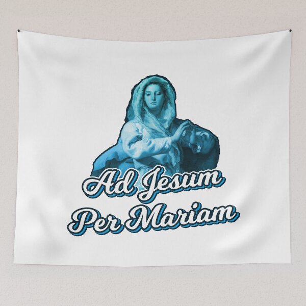Item preview,  Ad Jesum per Mariam designed and sold by papistwhovian.