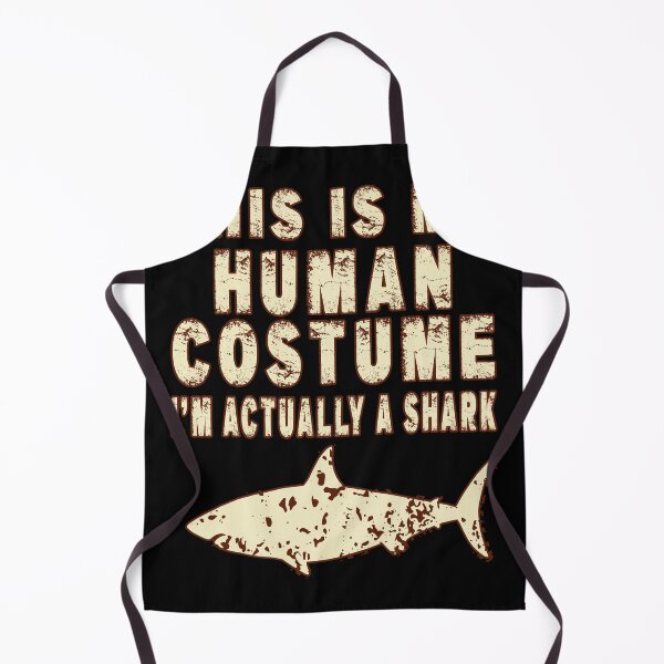 Item preview, This Is My Human Costume Im Actually A Shark Lazy Halloween Costume designed and sold by Countrysmart.