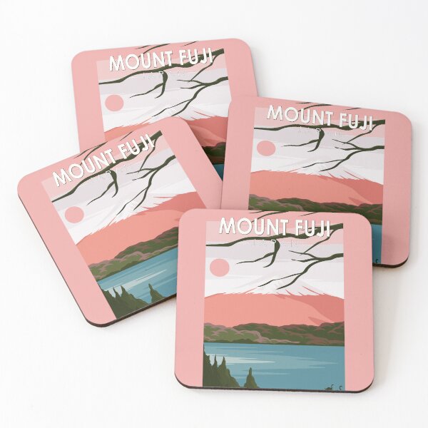 Item preview, Mount Fuji Japan Vintage designed and sold by KrisSidDesigns.