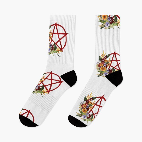 Item preview, Floral Pentagram designed and sold by Patrineco Limited.