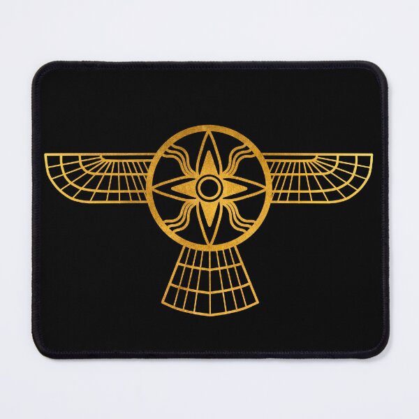 Item preview, Solar Disk of Ashur (Gold) designed and sold by GutsnGoreART.