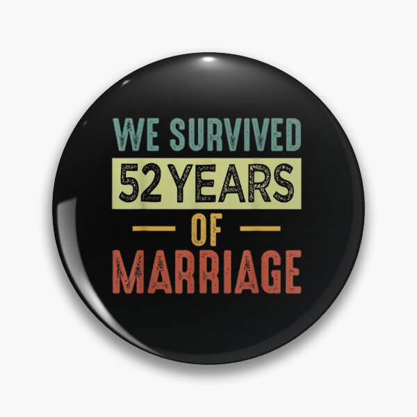 Item preview, We Survived 52 Years Of Marriage Couple 52nd Anniversary designed and sold by dolsy-store.