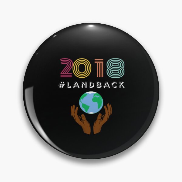 Item preview, Colorful Landback | Dark Background designed and sold by embaarc.
