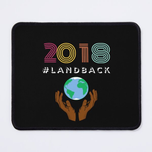 Item preview, Colorful Landback | Dark Background designed and sold by embaarc.