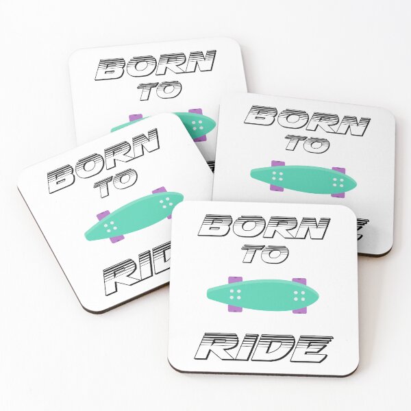 Item preview, born to ride skateboard skate designed and sold by la-petite-folie.