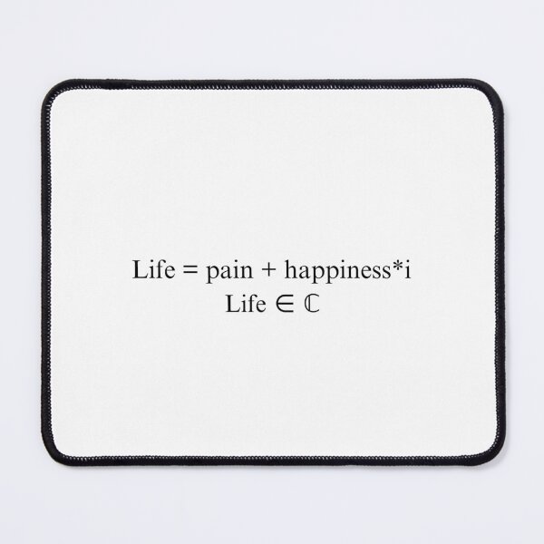 Item preview, Funny life is complex math meme. designed and sold by Emperors-Shop.