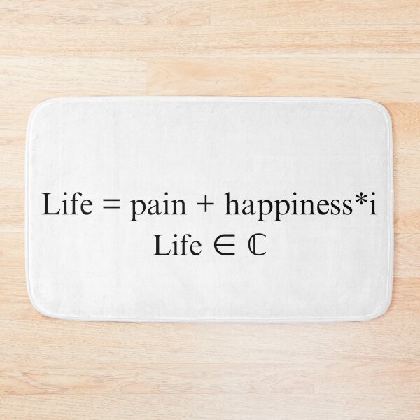 Item preview, Funny life is complex math meme. designed and sold by Emperors-Shop.