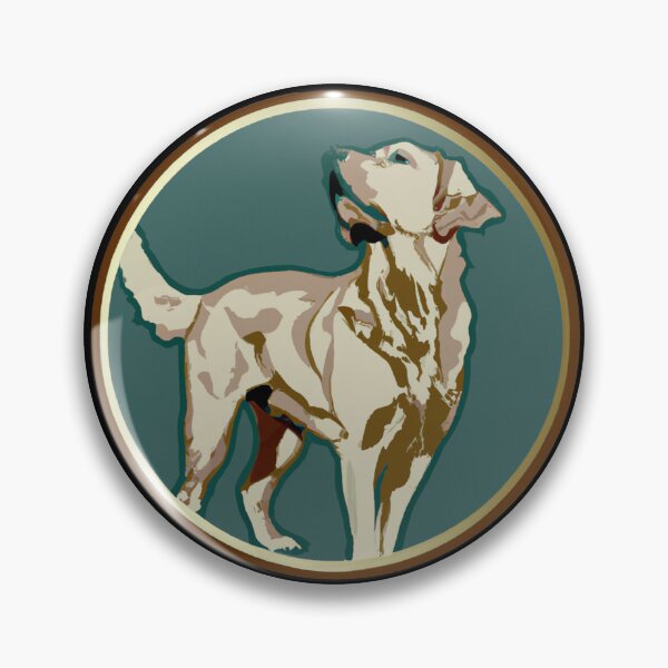 Item preview, Labrador Retriever Art Nouveau Style 03 designed and sold by RoughShirts.