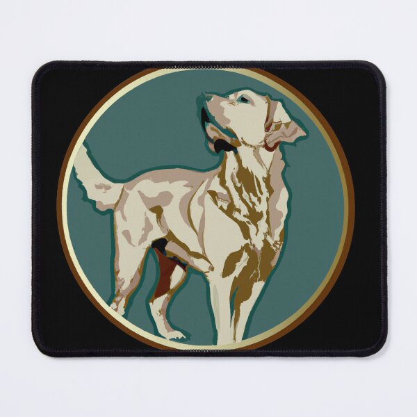Item preview, Labrador Retriever Art Nouveau Style 03 designed and sold by RoughShirts.