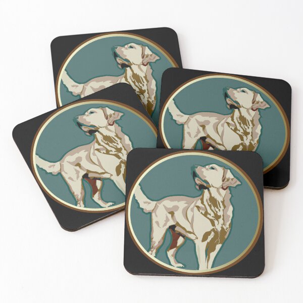 Item preview, Labrador Retriever Art Nouveau Style 03 designed and sold by RoughShirts.