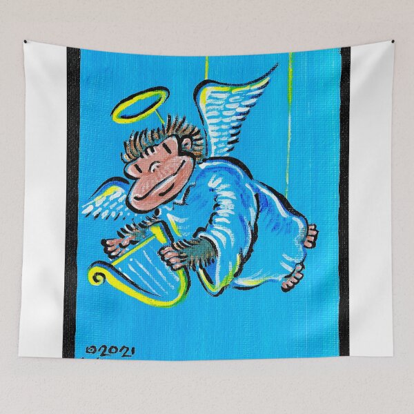 Item preview, Angel Ape with Harp 042 designed and sold by Walter Moore.