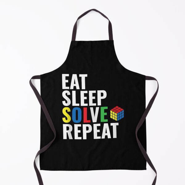 Item preview, Eat Sleep Solve Repeat Speed Cubing Puzzle Cube designed and sold by ArcanWilkinson.