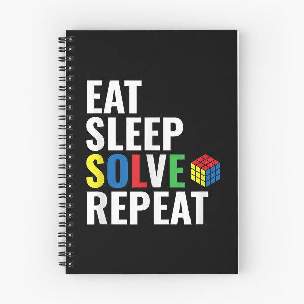 Item preview, Eat Sleep Solve Repeat Speed Cubing Puzzle Cube designed and sold by ArcanWilkinson.