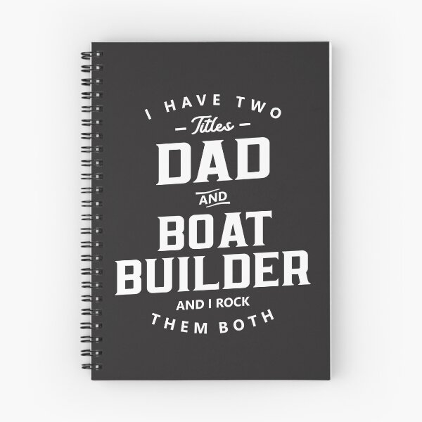 Item preview, Dad and Boat Builder Funny Job Title Profession Birthday Worker designed and sold by cidolopez.