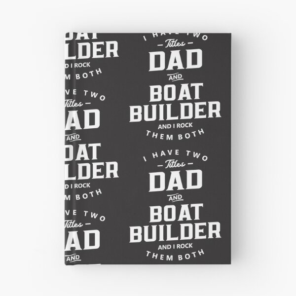 Item preview, Dad and Boat Builder Funny Job Title Profession Birthday Worker designed and sold by cidolopez.