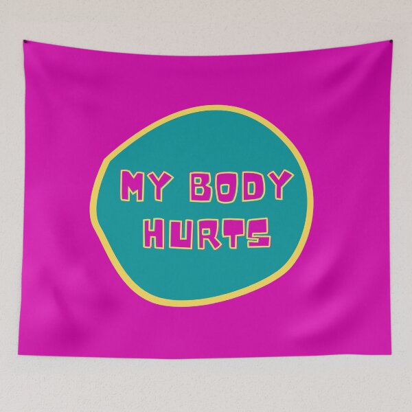 Item preview, Back and body hurts - pain designed and sold by SICK-SENSE.