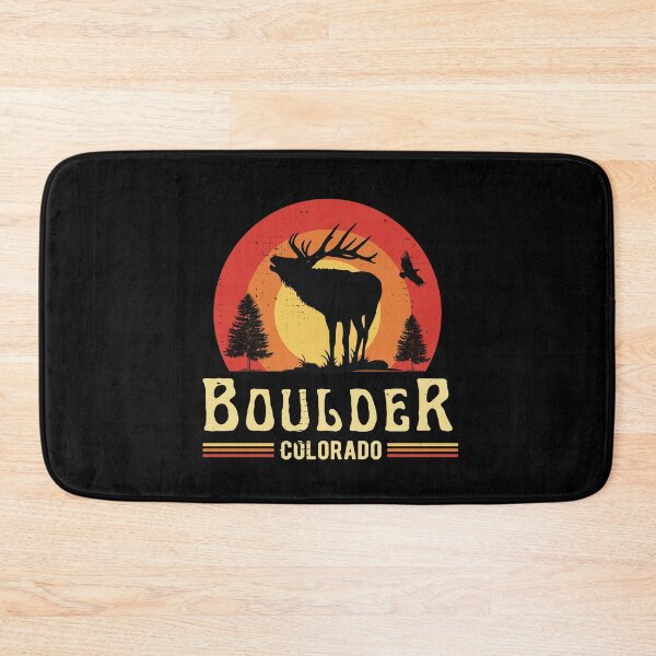 Item preview, Boulder Colorado Vintage Sunset Elk Rocky Mountains designed and sold by jutulen.