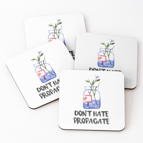 Item preview, Don't Hate Propagate designed and sold by Inferna-Love Creations.