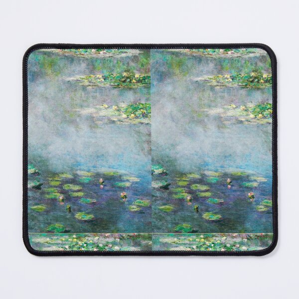 Item preview, 1906 Water Lilies oil on canvas.  Famous vintage fine art by Claude Monet. designed and sold by naturematters.