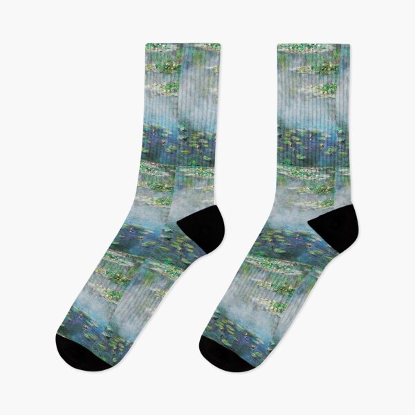 Item preview, 1906 Water Lilies oil on canvas.  Famous vintage fine art by Claude Monet. designed and sold by naturematters.