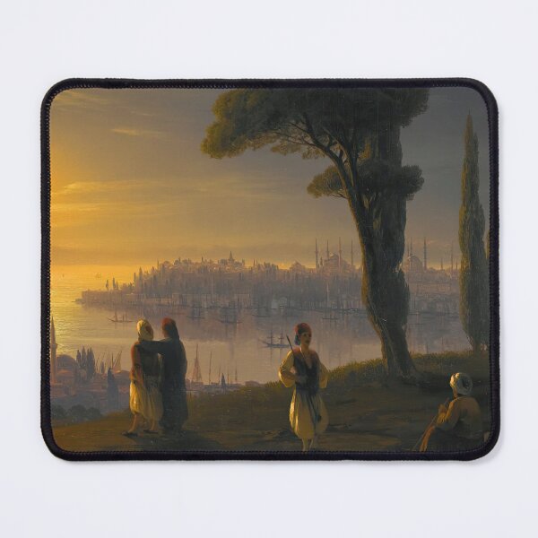 Item preview, The Galata Tower By Moonlight - Ivan Konstantinovich Aivazovsky designed and sold by TeeARTHY.