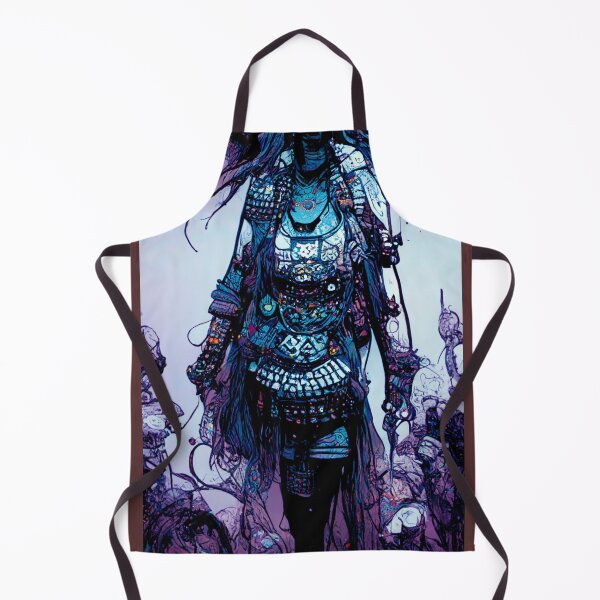Item preview, Fantasy Pirate Samurai Tecno Noir Cyber Punk Demon Hunter designed and sold by esotericorigins.