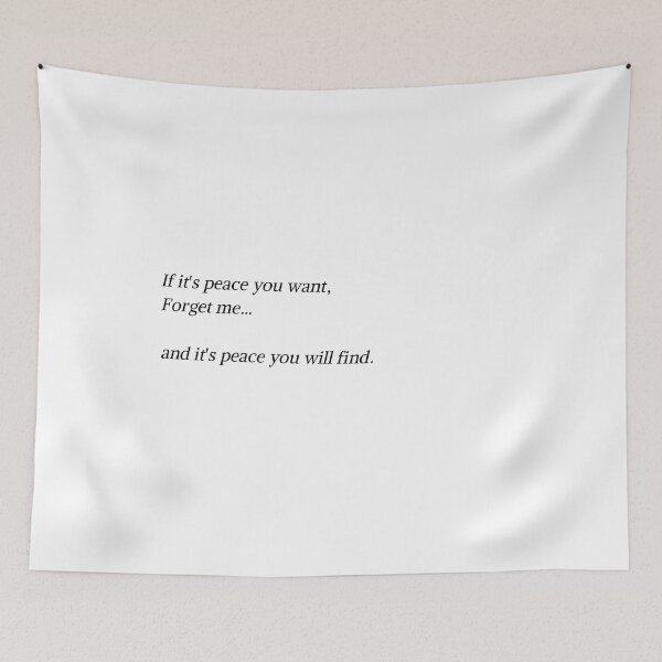 Item preview, Peaceful Self-Love Poem Quote designed and sold by UndamagedPoet.
