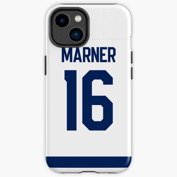 Étui arrière Mitchell Marner Away pour téléphone des Maple Leafs de Toronto Coque antichoc iPhone
