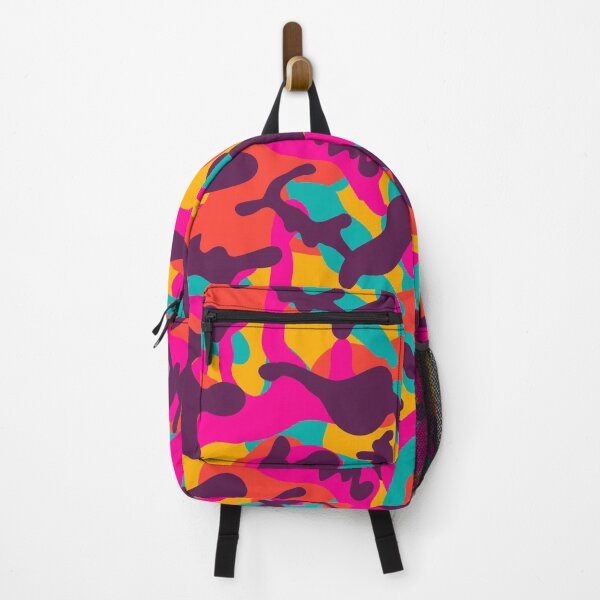 Item preview, Bright urban camouflage pattern designed and sold by zuperelectracat.