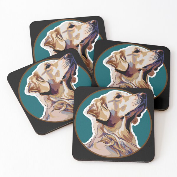 Item preview, Labrador Retriever Art Nouveau Style 04 designed and sold by RoughShirts.