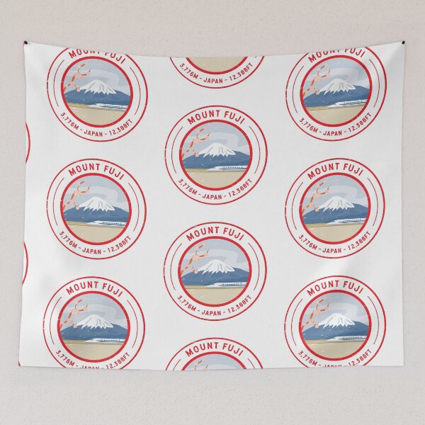 Item preview, Mount Fuji Japan | Hiking | Skiing designed and sold by KrisSidDesigns.