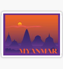 Myanmar Sticker