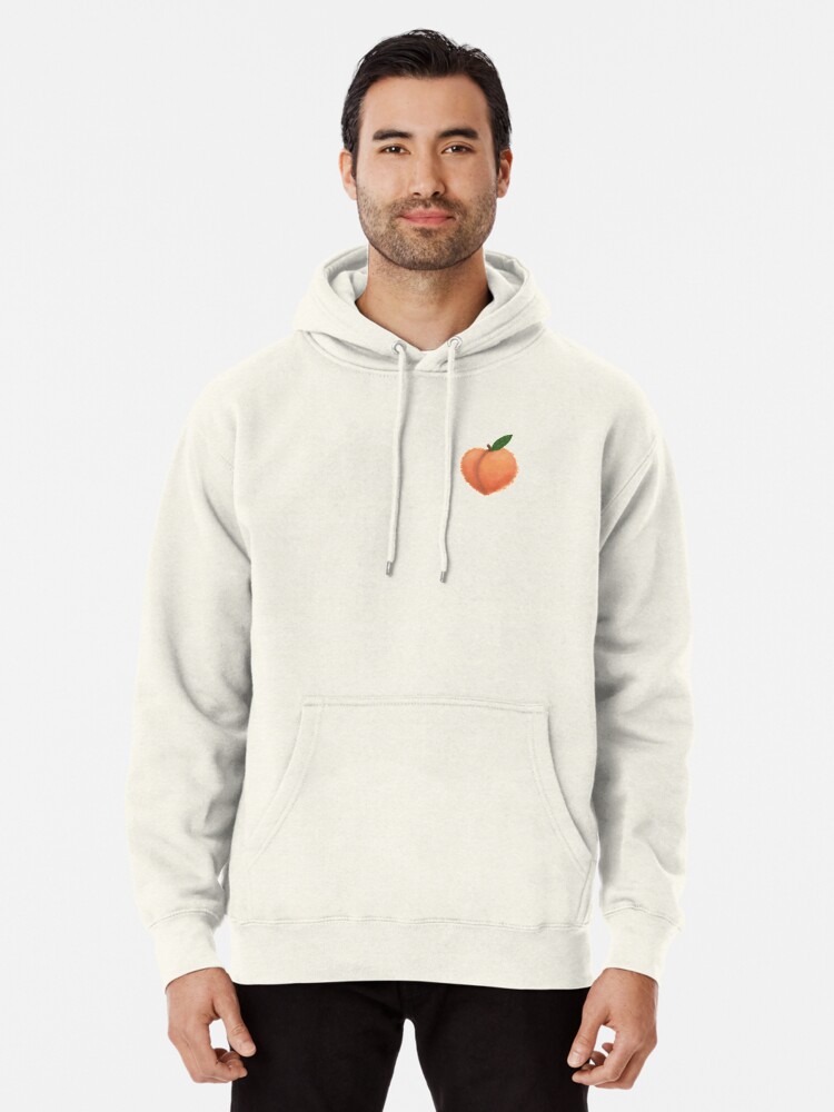 peach pullover hoodie
