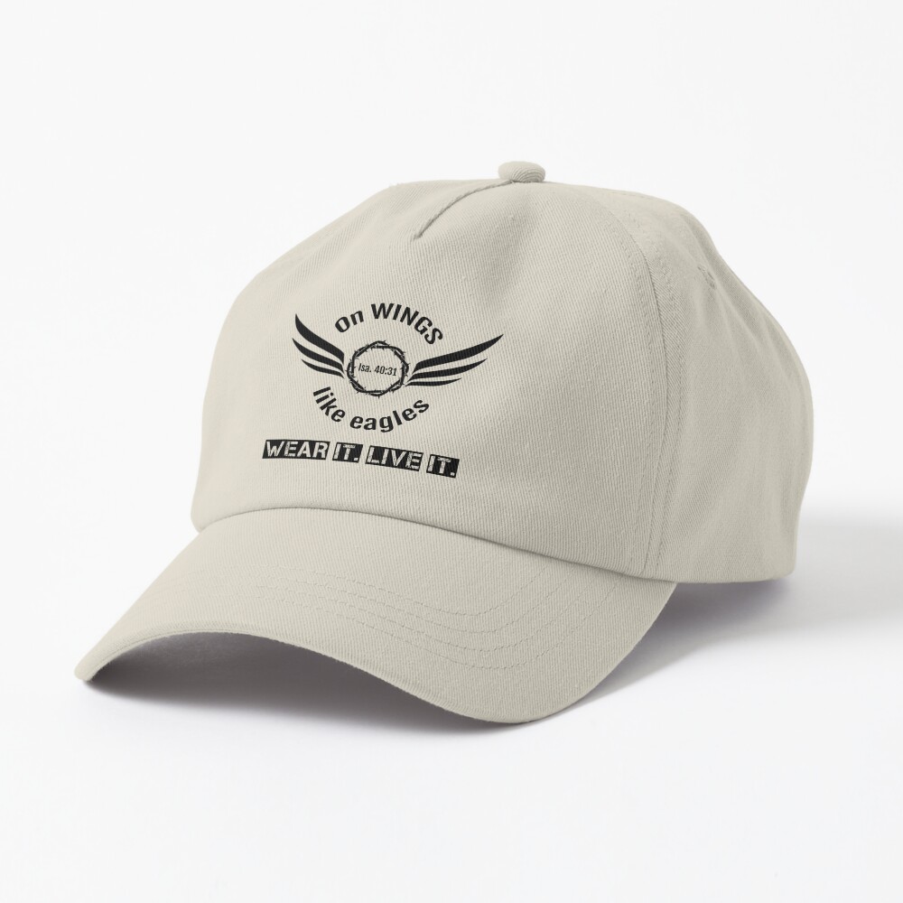 On Wings Like Eagles apparel  Pin for Sale by OWLEApparel