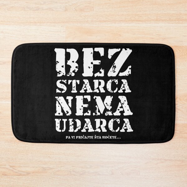 Item preview, Balkan saying Bez starca nema udarca designed and sold by Dubbra.