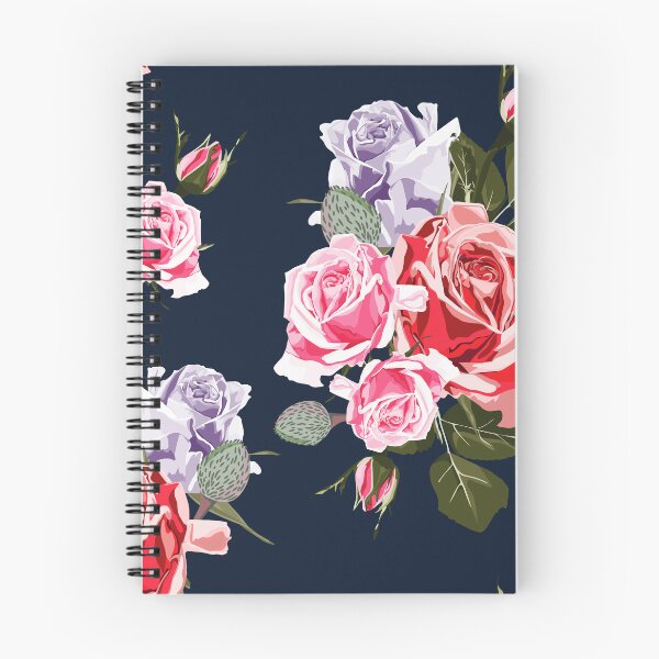 Aperçu de l'œuvre Champ fleurs rose motifs feuilles belle la beauté  créée et vendue par Maystro-design.