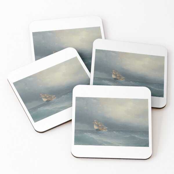 Item preview, The Lifting Storm - Ivan Konstantinovich Aivazovsky  designed and sold by TeeARTHY.