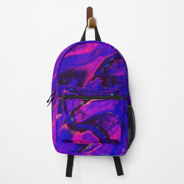 Item preview, Psychedelic Dark Fluorescent Pink & Purple Colors | Trippy Liquid Art | Trippy Art | Stoked Up Art designed and sold by StokedUpArt.