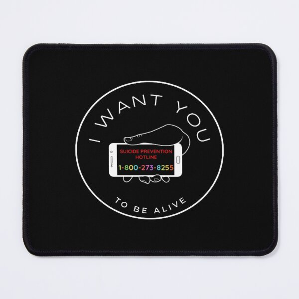 Item preview, I Want You To Be Alive | Dark Background designed and sold by embaarc.