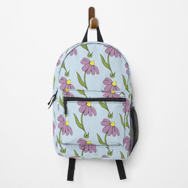 Item preview, Cute Purple Daisy Whimsical Cartoon illustration designed and sold by AngelDawnDesign.