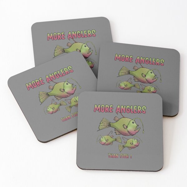Item preview, More anglers than fish funny fishing design  designed and sold by TipTopTapo.