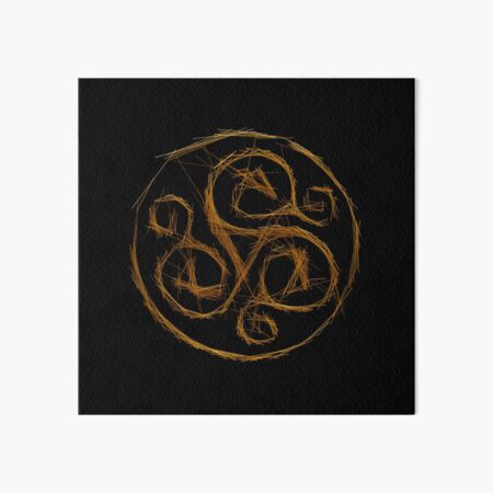 Triskelion design symbol - The mental, physical and spiritual in